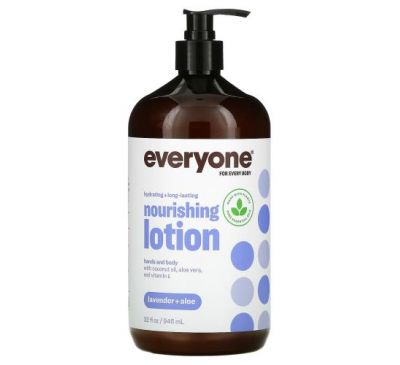 Everyone, Everyone Lotion, 3 in 1, Lavender + Aloe, 32 fl oz (946 ml)