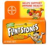 Flintstones, мультивітамінна добавка для дітей для зміцнення імунітету, фруктовий смак, 60 жувальних таблеток