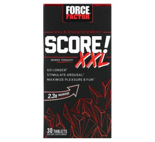 Force Factor, SCORE! XXL, Male Enhancement,  30 Tablets