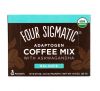 Four Sigmatic, Adaptogen Coffee Mix with Ashwagandha, Balance, Medium Roast, 10 Packets, 0.09 oz (2.5 g) Each