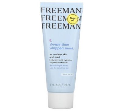Freeman Beauty, Взбитая косметическая маска Sleepy Time, 89 мл (3 жидк. Унции)