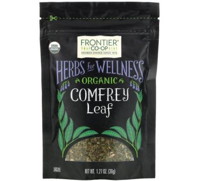 Frontier Co-op, Organic Comfrey Leaf, 1.27 oz (36 g)