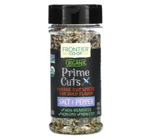 Frontier Co-op, Organic Prime Cuts, Salt & Pepper, 4.09 oz (116 g)