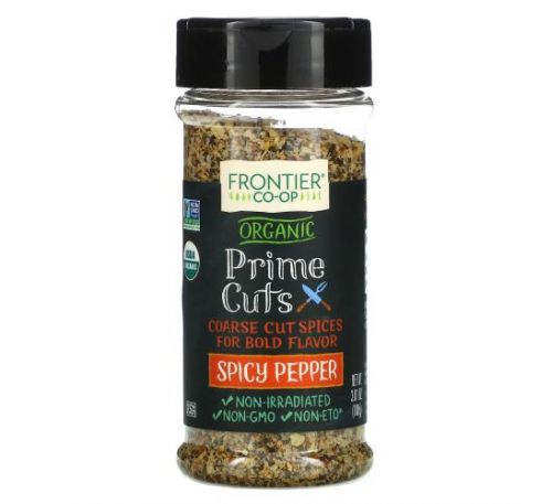 Frontier Co-op, Organic Prime Cuts, Spicy Pepper, 3.81 oz (108 g)