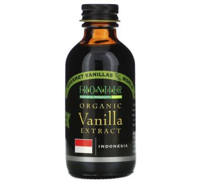 Frontier Co-op, Organic Vanilla Extract, 2 fl oz (59 ml)