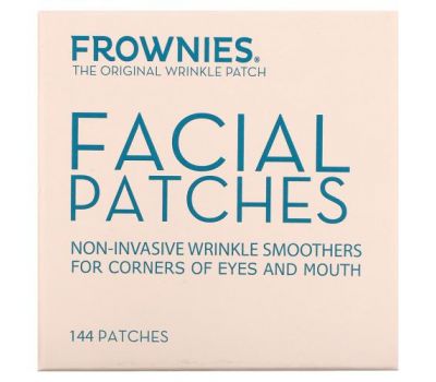 Frownies, Facial Patches, Corners of Eyes & Mouth, 144 Patches