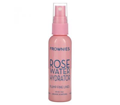 Frownies, Rose Water Hydrator Spray, 2 oz (59 ml)