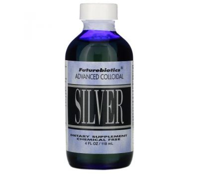 FutureBiotics, Advanced Colloidal, Silver, 4 fl oz (118 ml)