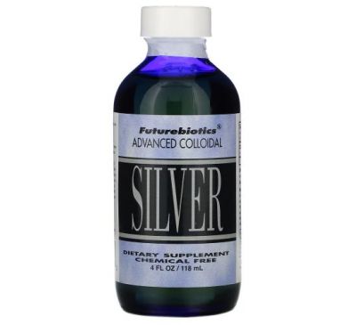 FutureBiotics, Advanced Colloidal, Silver, 4 fl oz (118 ml)
