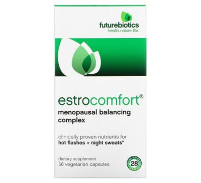 FutureBiotics, EstroComfort, Menopausal Balancing Complex, 56 Vegetarian Capsules
