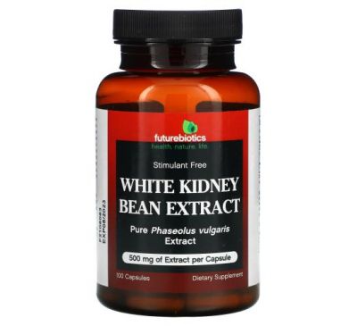 FutureBiotics, White Kidney Bean Extract, 100 Capsules