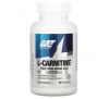 GAT, L-карнітин, амінокислота, вільна форма, 60 рослинних капсул