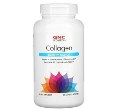 GNC, Women's Collagen, Beauty Basics, 180 Caplets