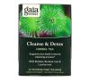Gaia Herbs, Cleanse & Detox, Caffeine-Free, 16 Tea Bags, 1.13 oz (32 g)