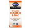 Garden of Life, Dr. Formulated, Vitamin D3 & Zinc, 30 Small Tabs