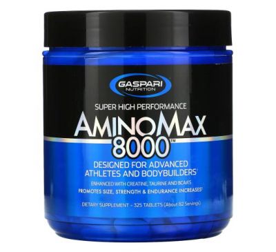 Gaspari Nutrition, AminoMax 8000, 325 Tablets