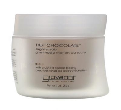 Giovanni, Hot Chocolate, цукровий скраб, 260 г (9 унцій)