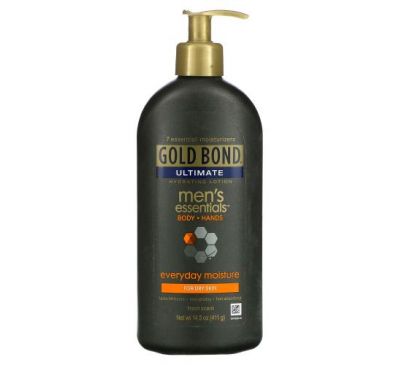 Gold Bond, Men's Essentials, Ultimate Hydrating Lotion, Fresh Scent, 14.5 oz (411g)