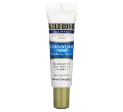 Gold Bond, Ultimate, крем, заполняющий и защищающий от потрескавшейся кожи, 21 г (0,75 унции)