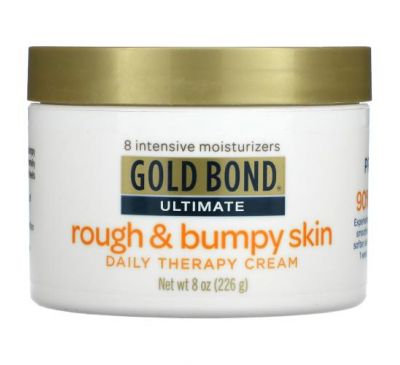 Gold Bond, Ultimate, крем для ежедневной терапии, для огрубевшей и неровной кожи, без отдушек, 226 г (8 унций)