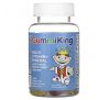 GummiKing, мультивітаміни та мікроелементи, овочі, фрукти та клітковина для дітей, 60 жувальних таблеток