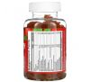 Gummiology, мультивітаміни для дорослих в жувальних таблетках, натуральний ароматизатор «малина», 100 вегетаріанських жувальних таблеток