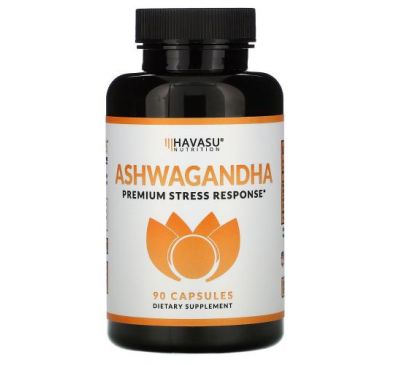 Havasu Nutrition, Ashwagandha, Premium Stress Response,  90 Capsules