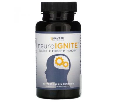 Havasu Nutrition, NeuroIGNITE, 30 Capsules