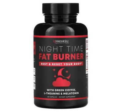 Havasu Nutrition, Nighttime Fat Burner, 60 Capsules