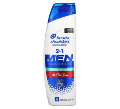 Head & Shoulders, Men Advanced Series, 2 in 1 Shampoo + Conditioner, Pure Sport, 8.45 fl oz (250 ml)