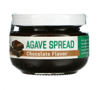 Health Garden, Agave Spread, Chocolate, 4.93 oz (140 g)