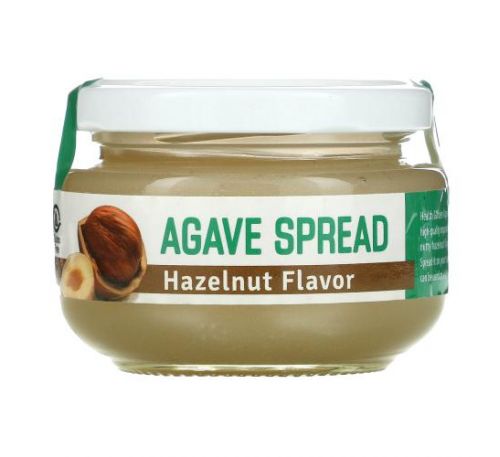 Health Garden, Agave Spread, Hazelnut, 4.93 oz (140 g)