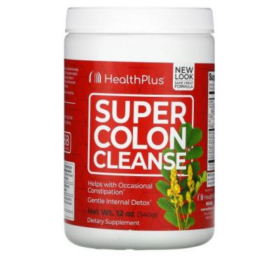 Health Plus, Super Colon Cleanse, 12 oz (340 g)