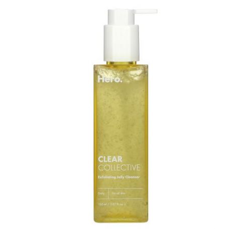 Hero Cosmetics, Clear Collective, Exfoliating Jelly Cleanser, 5.07 fl oz (150 ml)