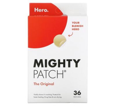 Hero Cosmetics, Mighty Patch, The Original, 36 Patches