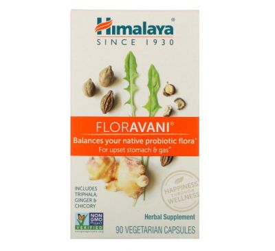 Himalaya, FlorAvani, 90 Vegetarian Capsules