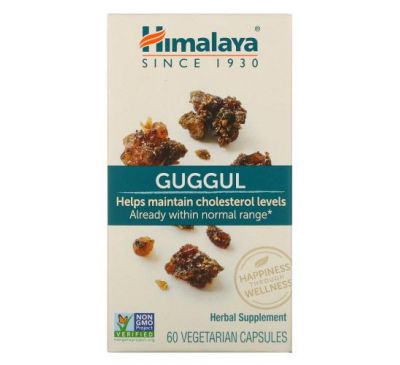 Himalaya, Guggul, 60 Vegetarian Capsules