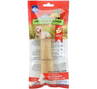 Himalayan Pet Supply, Himalayan Dog Chew, Hard, For Dogs 55 lbs & Under, Cheese, 3.3 oz (93 g)