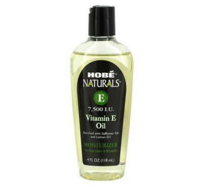 Hobe Labs, Naturals Vitamin E Oil, 7,500 IU, 4 fl oz (118 ml)