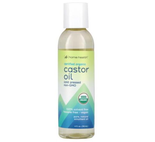 Home Health, Organic Castor Oil, 4 fl oz (118 ml)