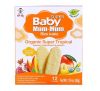 Hot Kid, Baby Mum-Mum, рисові галети, органічні тропічні фрукти, 12 упаковок по 2 шт., 50 г (1,76 унції) кожна