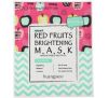 Huangjisoo, Red Fruits Brightening Beauty Mask, 1 Sheet, 25 ml