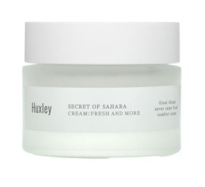 Huxley, Secret of Sahara, Cream- Fresh and More, 1.69 fl oz (50 ml)