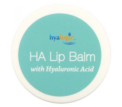 Hyalogic, бальзам для губ із гіалуроновою кислотою, 14 г (1/2 унції)