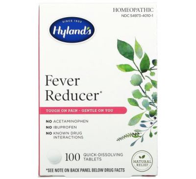 Hyland's, Fever Reducer, 100 Quick-Dissolving Tablets