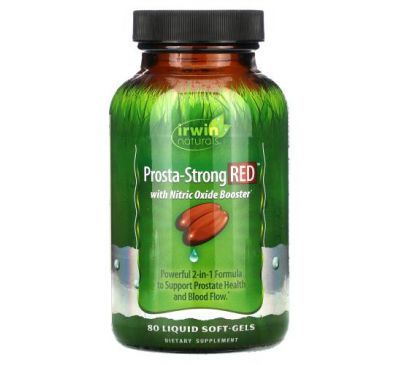 Irwin Naturals, Prosta-Strong RED, 80 Liquid Soft-Gels