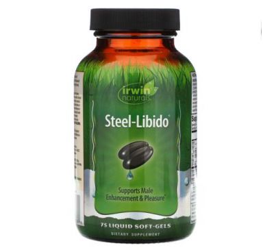 Irwin Naturals, Steel Libido, 75 Liquid Soft-Gels