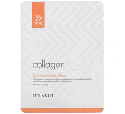 It's Skin, Collagen, Nutrition Beauty Mask Sheet, 1 Sheet, 17 g