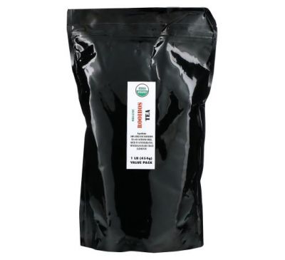 J&R Port Trading Co., Organic Rooibos Tea, Caffeine Free, 1 lb (454 g)