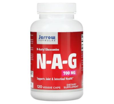 Jarrow Formulas, NAG, 700 мг, 120 растительных капсул
